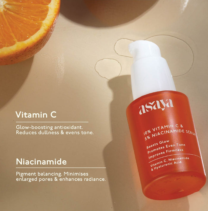 10% Vitamin C & 5% Niacinamide Serum for Dry Dull & Uneven Skin