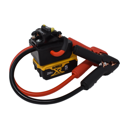 12v Battery Jump Starter Works on Car Batteries (Dewalt Battery compatible)
