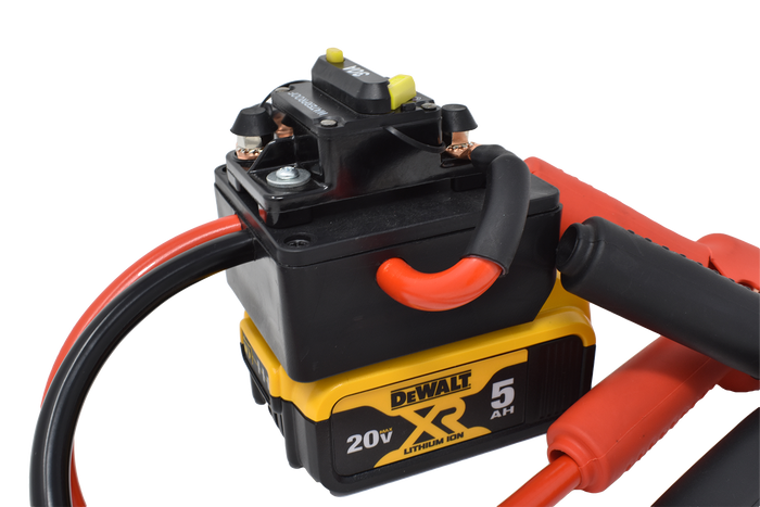 12v Battery Jump Starter Works on Car Batteries (Dewalt Battery compatible)