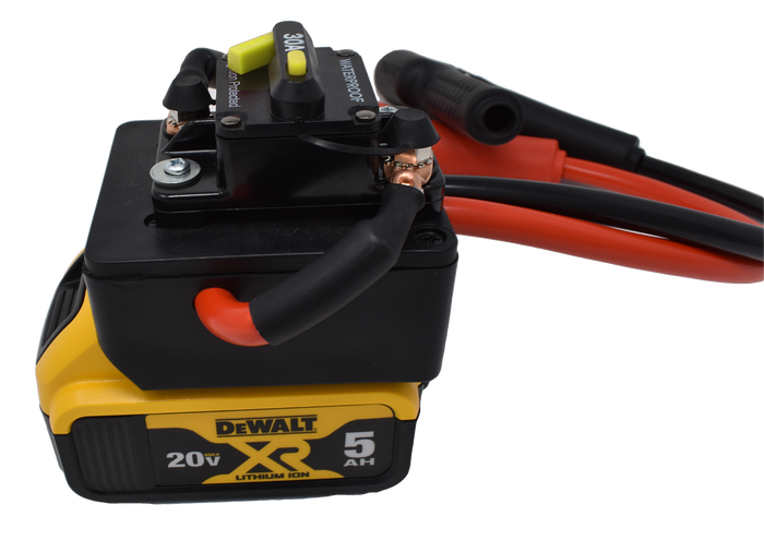 12v Battery Jump Starter Works on Car Batteries (Dewalt Battery compatible)