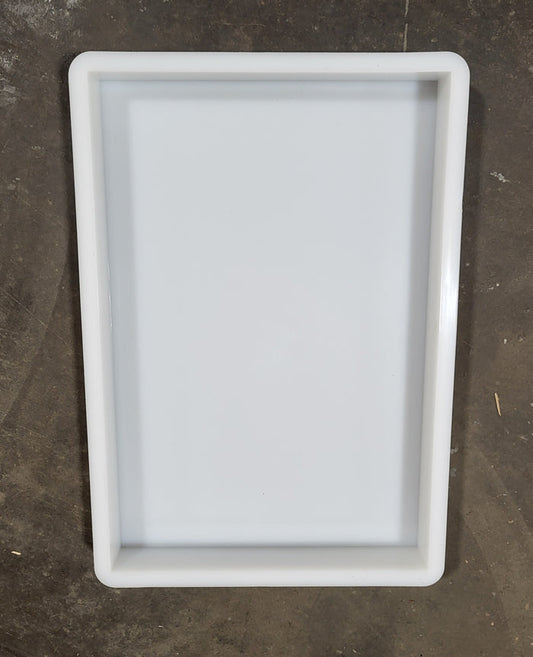 18"x12"x2" Rectangular Silicone Mold For Epoxy Resin
