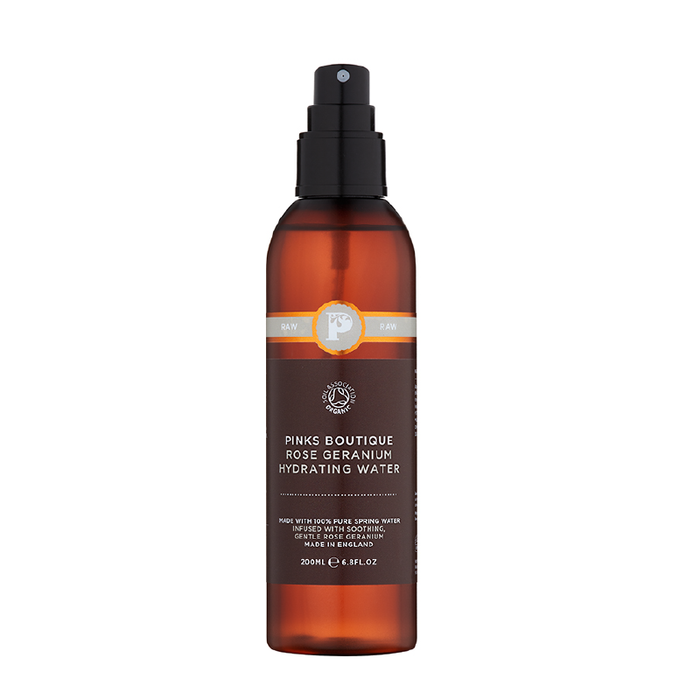 200ml Rose and Geranium Organic Flower Water