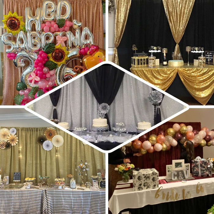 Colorful party decorations featuring balloons and themed displays for celebrations.