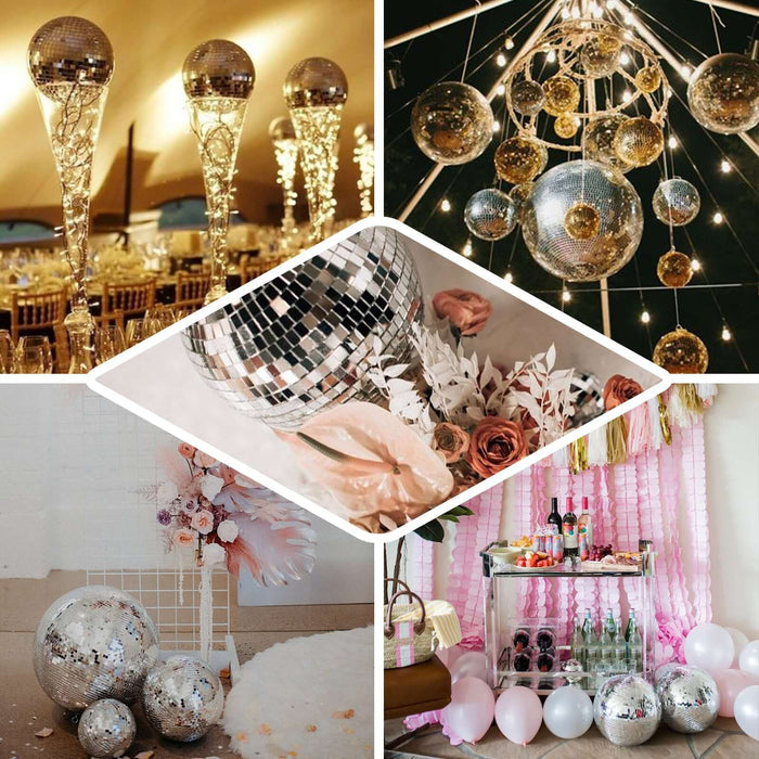 Stylish disco balls for party decor and event celebrations.
