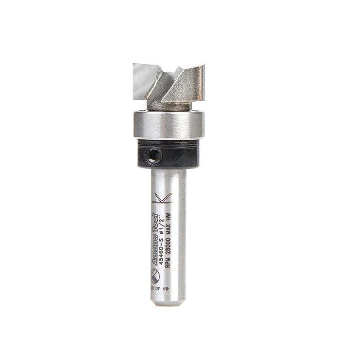 45460-S Amana Tool Carbide Tipped Flush Trim Plunge Bit, 5 Pack