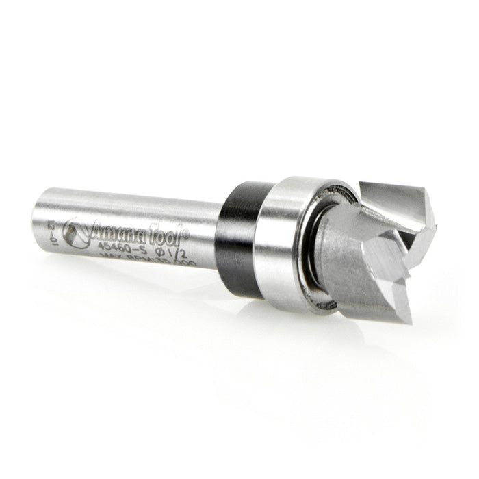 45460-S Amana Tool Carbide Tipped Flush Trim Plunge Bit, 5 Pack