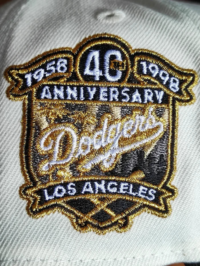 9FORTY A-FRAME Los Angeles dodgers 40th aniversario TWO tone New Era