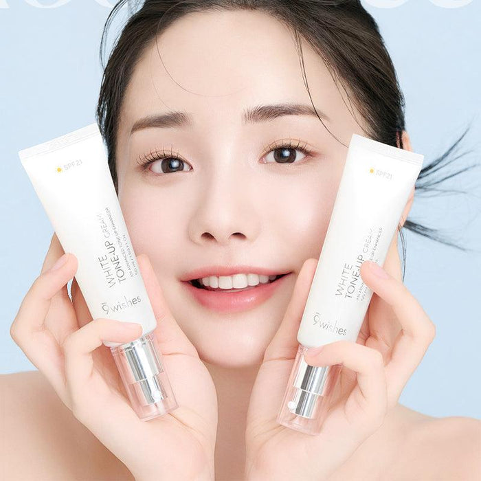 [9wishes] Vegan White Tone Up Cream SPF 21 50ml - Ballagrio