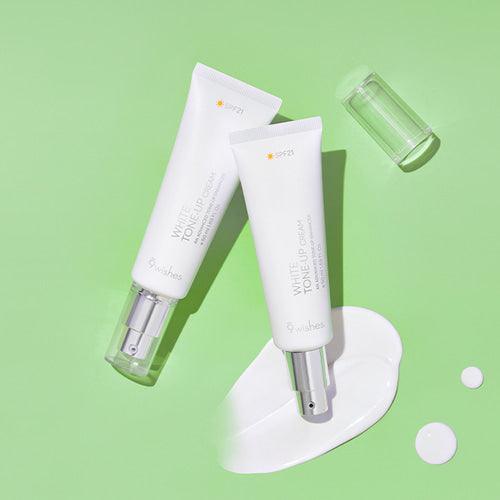 [9wishes] Vegan White Tone Up Cream SPF 21 50ml - Ballagrio