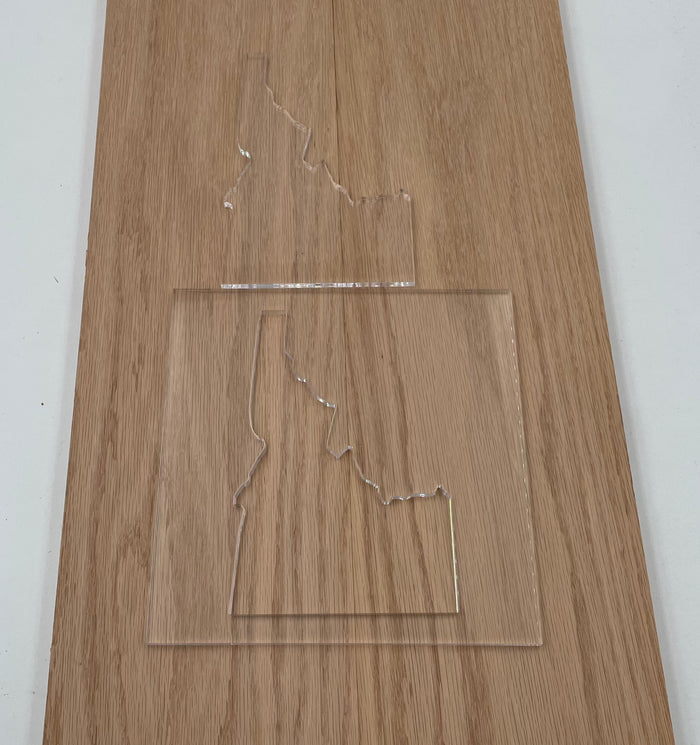 Idaho Acrylic Router Template