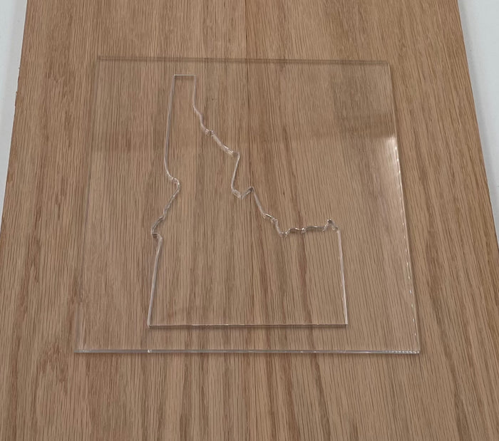 Idaho Acrylic Router Template