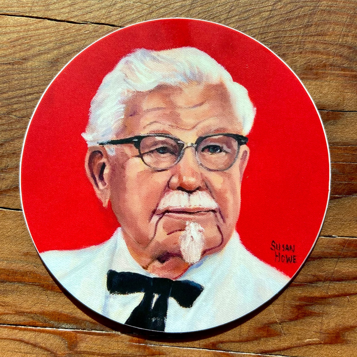 Susan Howe - Colonel Sanders Sticker