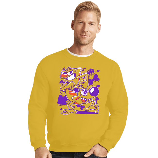 Crewneck Sweater, Unisex / Small / Gold