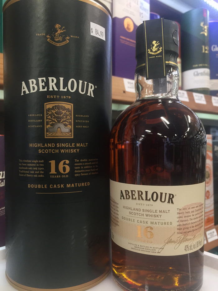 ABERLOUR HIGHLAND DOUBLE CASK 16 YRS