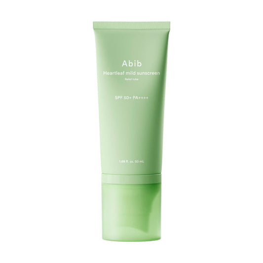 [Abib] Heartleaf Mild Sunscreen Relief Tube