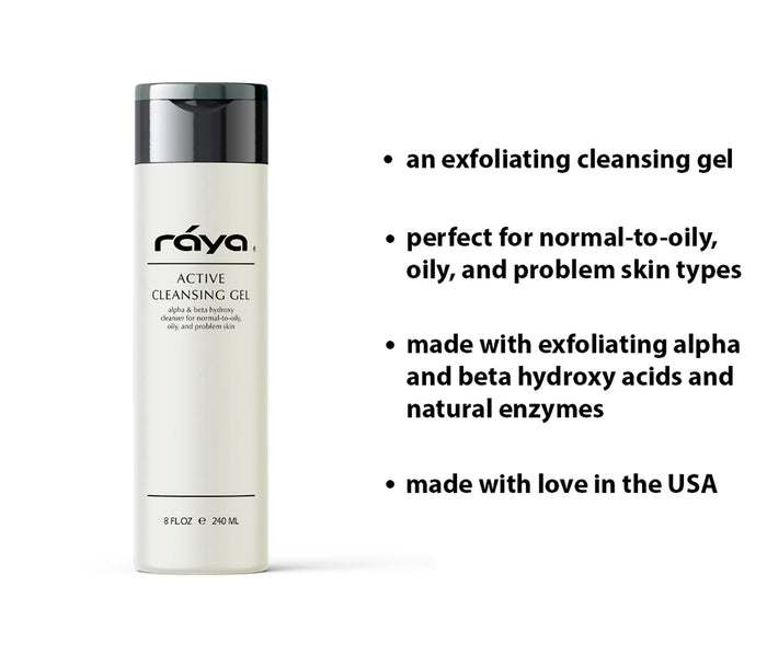 ACTIVE CLEANSING GEL (G-107) RAYA SPA - rayaspa