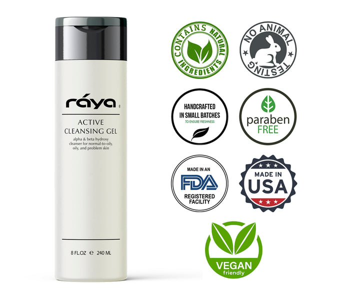 ACTIVE CLEANSING GEL (G-107) RAYA SPA - rayaspa