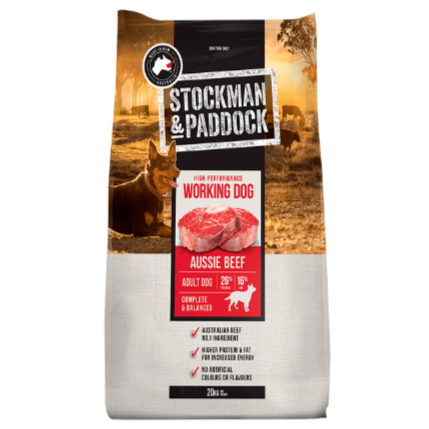 Adult Working Dog Beef - Wanneroo Stock Feeders
