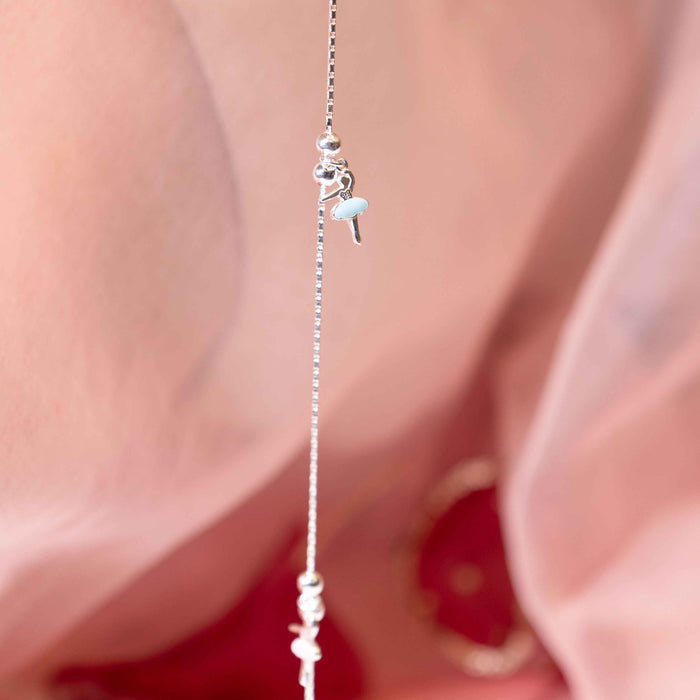 Adya Ballerina Charm Anklet