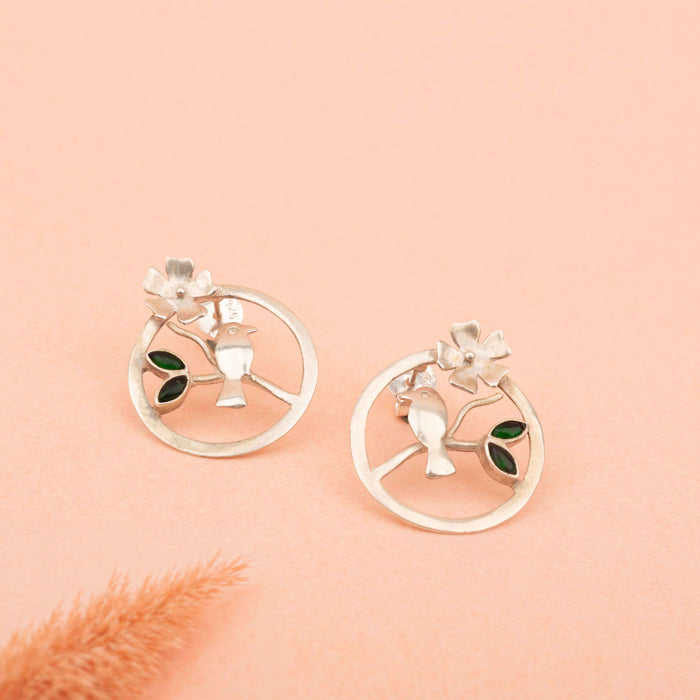 Adya Enchanted Bird Earring