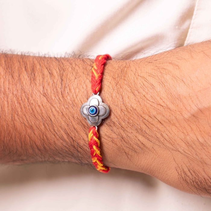Adya Evil Eye Blossom Rakhi