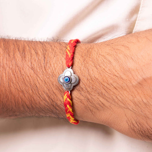 Adya Evil Eye Blossom Rakhi