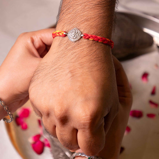 Adya Intricate Flora Rakhi