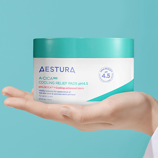 [AESTURA] A-Cica 365 Cooling Relief Pads pH 4.5 110ml 60EA - Ballagrio