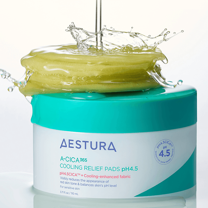 [AESTURA] A-Cica 365 Cooling Relief Pads pH 4.5 110ml 60EA - Ballagrio