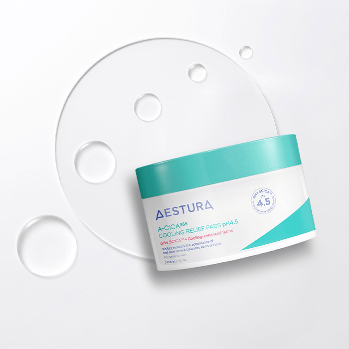 [AESTURA] A-Cica 365 Cooling Relief Pads pH 4.5 110ml 60EA - Ballagrio