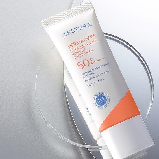 [AESTURA] Derma UV 365 Barrier Hydro Mineral Sunscreen SPF 50+ PA++++ 40ml - Ballagrio