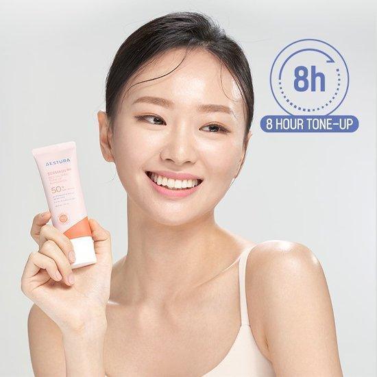 [AESTURA] Derma UV 365 Red Calming Tone Up Sunscreen SPF 50+ PA++++ 40ml - Ballagrio