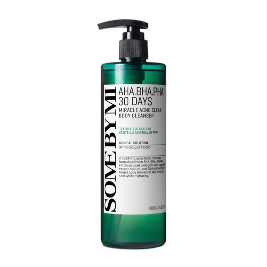 AHA-BHA-PHA 30 Days Miracle Acne Clear Body Cleanser 400gr | GlamTouch UK