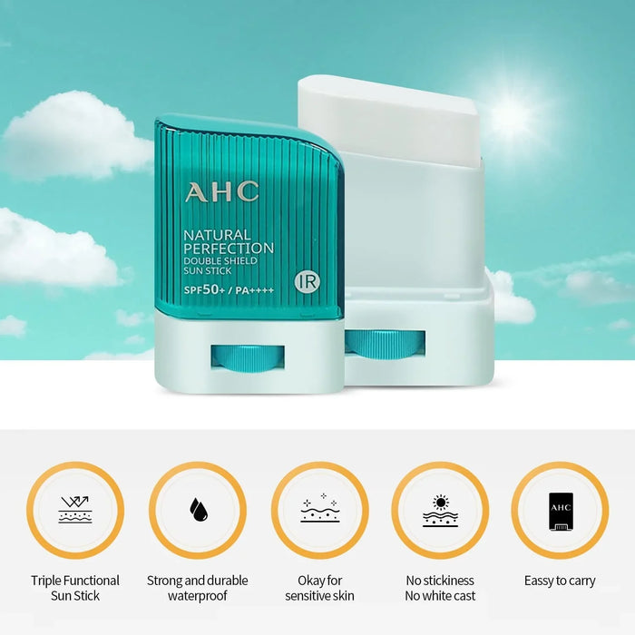 [AHC] Natural Perfection Double Shield Sun Stick 14g - Ballagrio