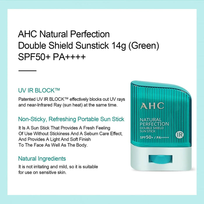 [AHC] Natural Perfection Double Shield Sun Stick 14g - Ballagrio
