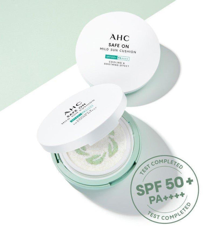 [AHC] Safe On Mild Sun Cushion SPF 50+ PA ++++ 25g AHC