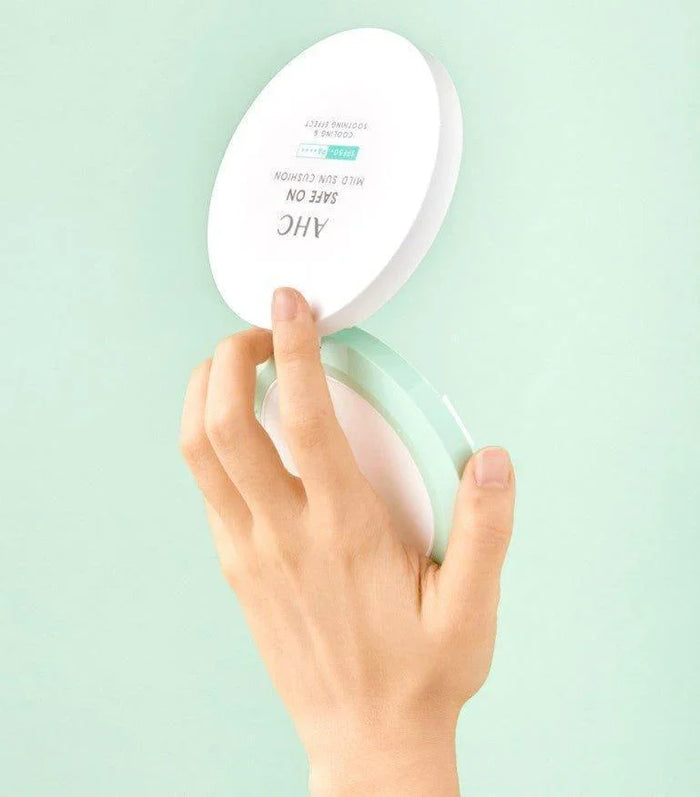 [AHC] Safe On Mild Sun Cushion SPF 50+ PA ++++ 25g AHC