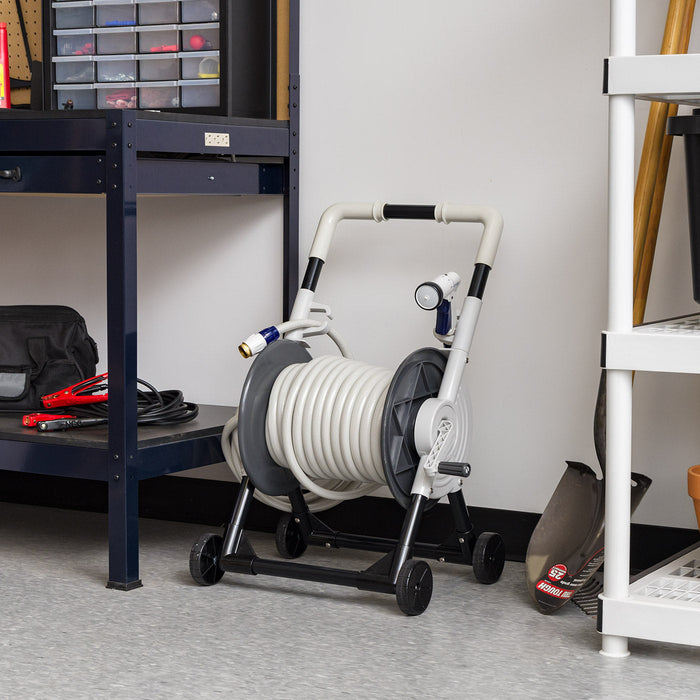 All-in-1 Portable Garden Hose Reel Cart - IRIS USA, Inc.