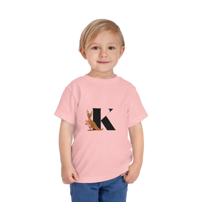 Alphabet Adventures: Letter K - Kangaroo Toddler T-shirt - Whippie's