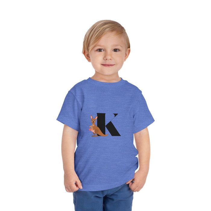 Alphabet Adventures: Letter K - Kangaroo Toddler T-shirt - Whippie's