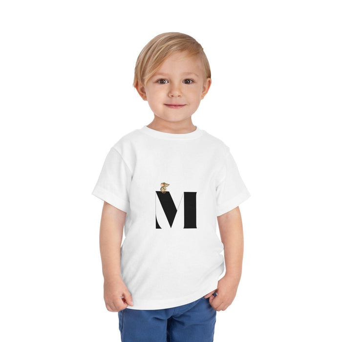 Alphabet Adventures: Letter M - Mouse Toddler T-shirt - Whippie's