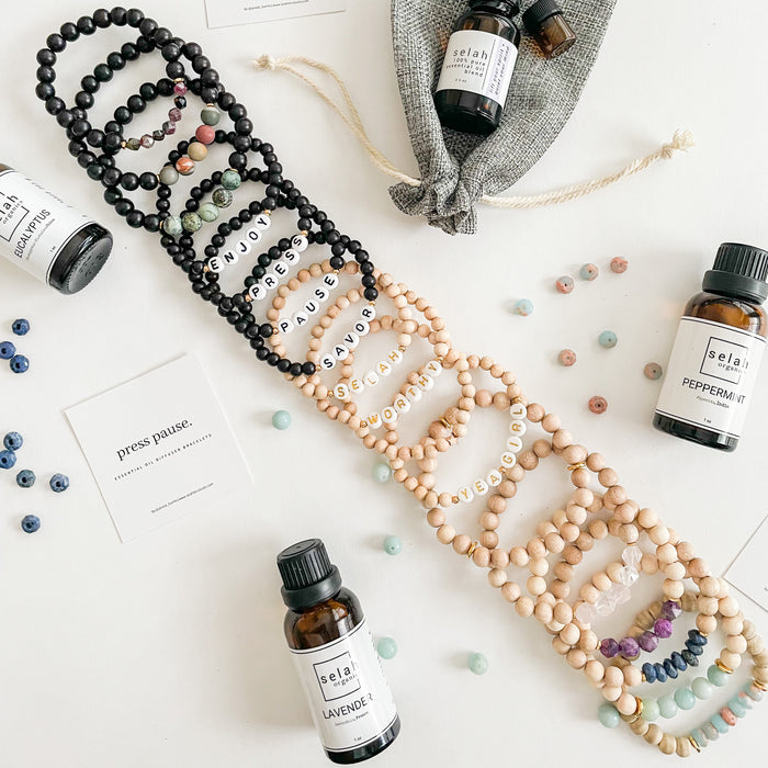 Amazonite Press Pause Bracelet