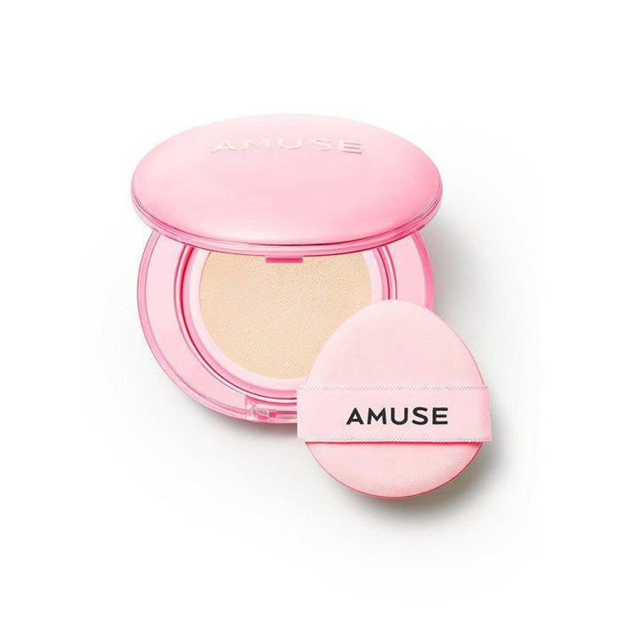 [AMUSE] Dew Power Vegan Cushion with Refill SPF 50+ PA++++ 15g+15g - Ballagrio