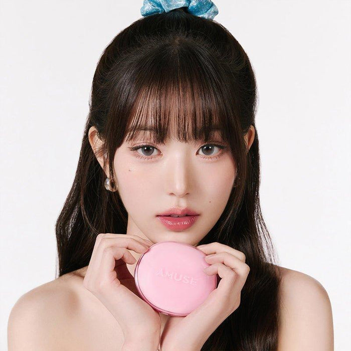[AMUSE] Dew Power Vegan Cushion with Refill SPF 50+ PA++++ 15g+15g - Ballagrio