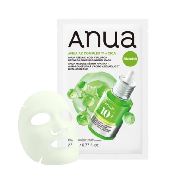 Anua Azelaic Acid Hyaluron Redness Soothing Serum Mask