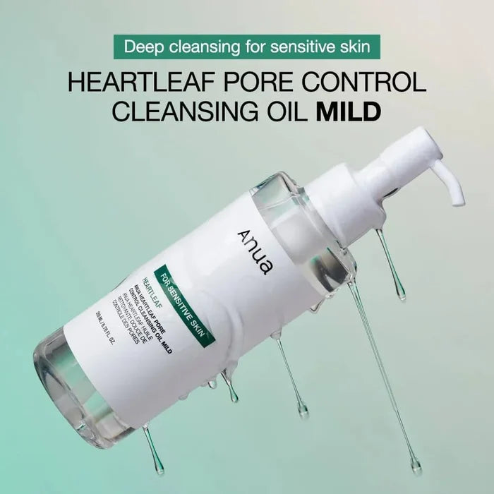 Anua | Heartleaf Pore Control Cleansing Oil Mild - skin28