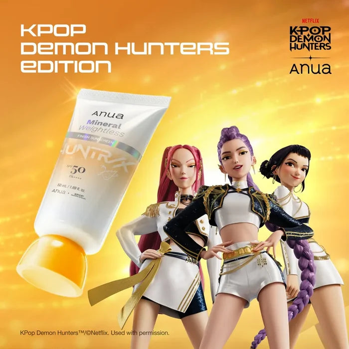 Anua Kpop Demon Hunters Mineral Weightless Finish Sunscreen 50Ml