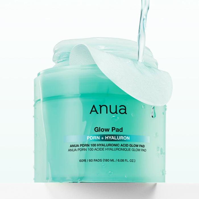 [Anua] PDRN 100 Hyaluronic Acid Glow Pad 180ml 60EA - Ballagrio