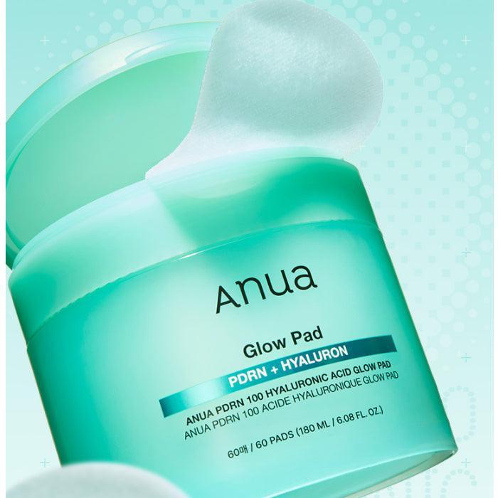 [Anua] PDRN 100 Hyaluronic Acid Glow Pad 180ml 60EA - Ballagrio