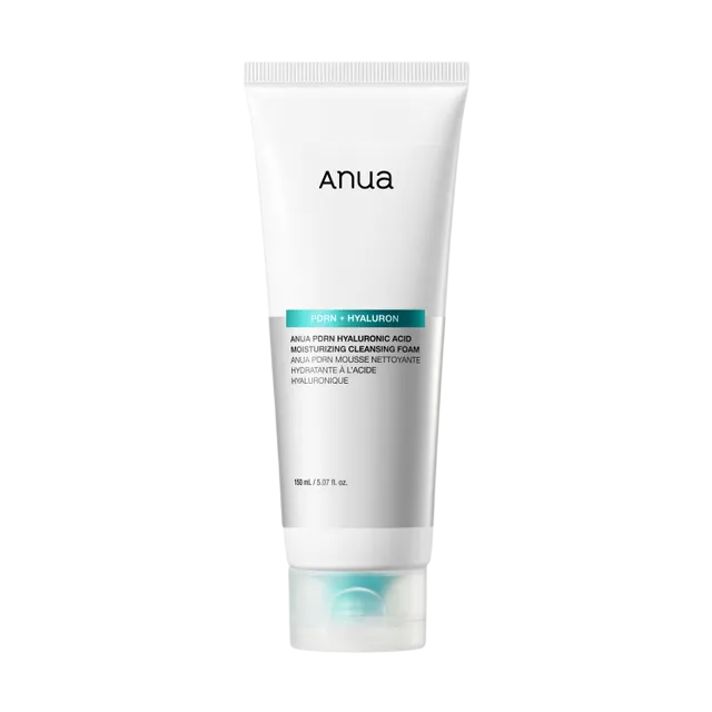 Anua PDRN Hyaluronic Acid Moisturizing Cleansing Foam 150Ml